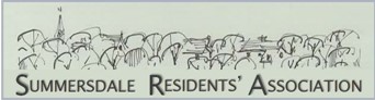 SRA logo "Residents Working Together"